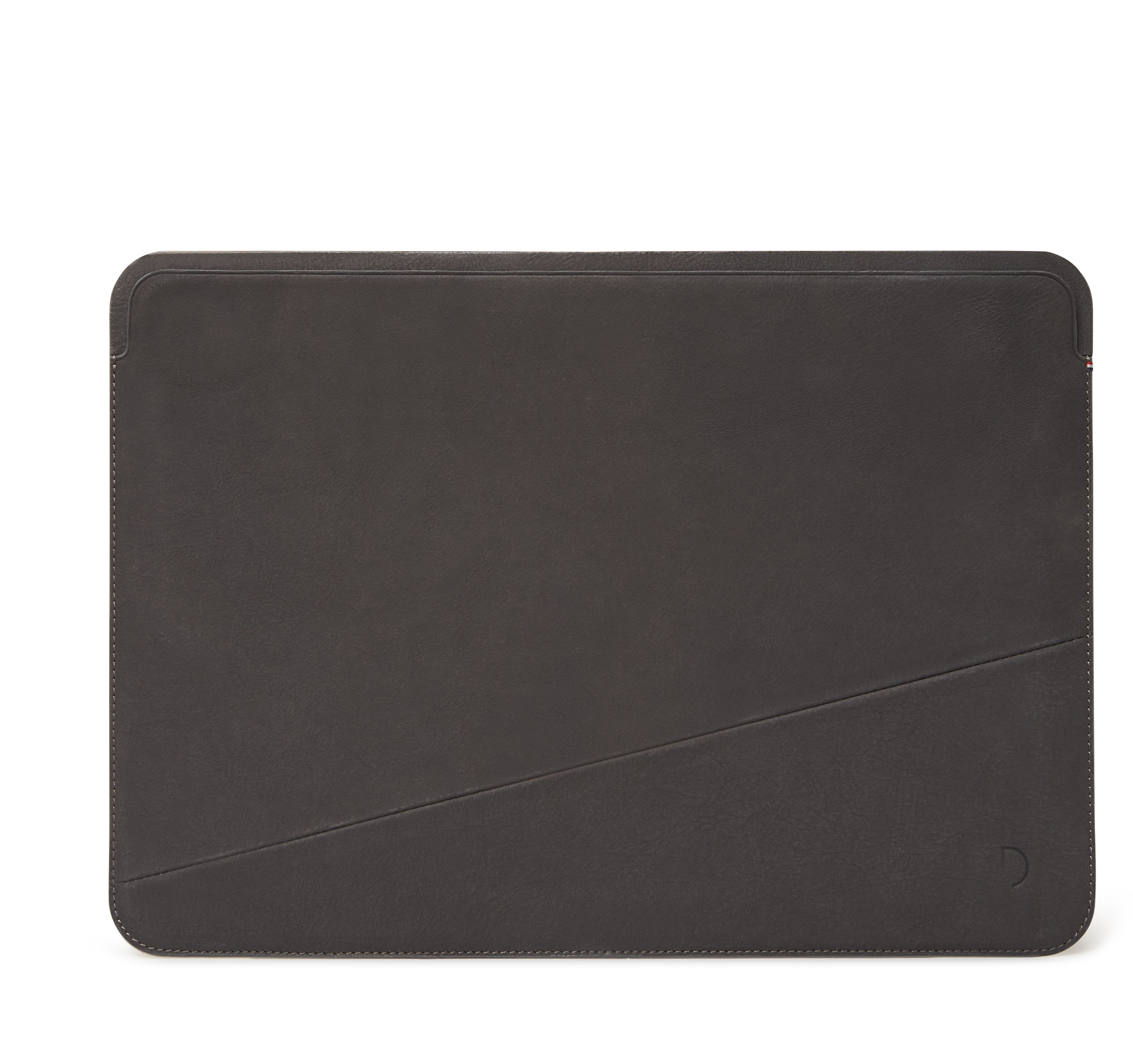 Decoded Leather Frame Sleeve for Macbook 13 inch antracite