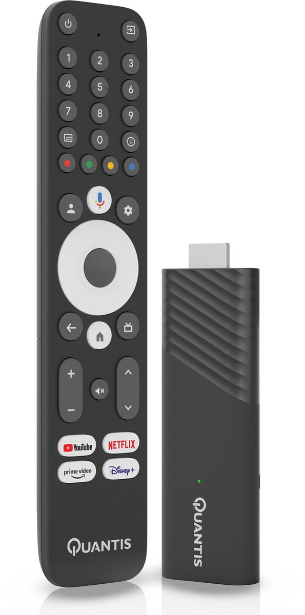 Media speler QUANTIS Streaming Stick (Google TV / Chromecast) 4K