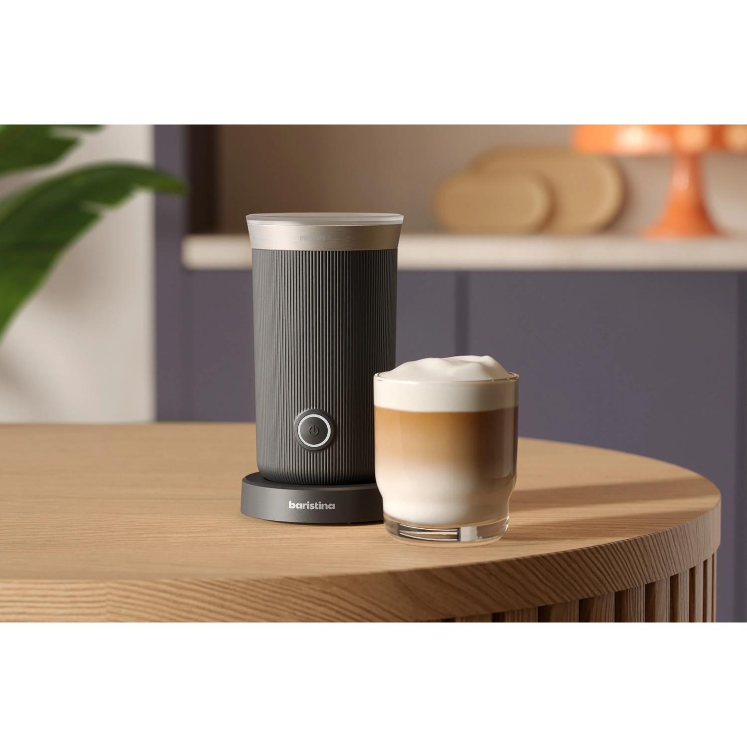Philips Baristina Milk Frother Black Grey BAR311/60
