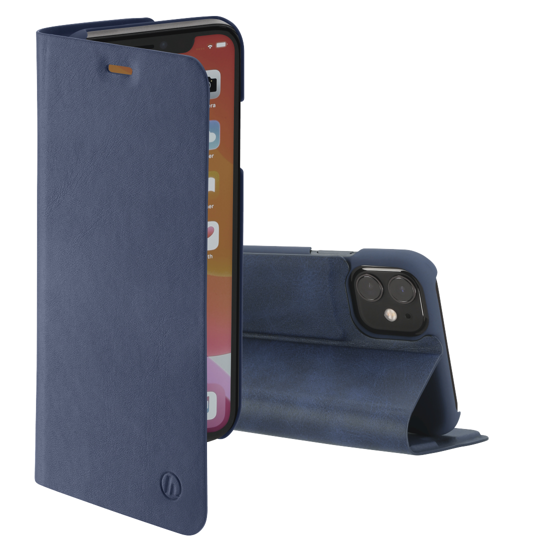 Hama Étui portefeuille Guard Pro pour Apple iPhone 12 mini, bleu