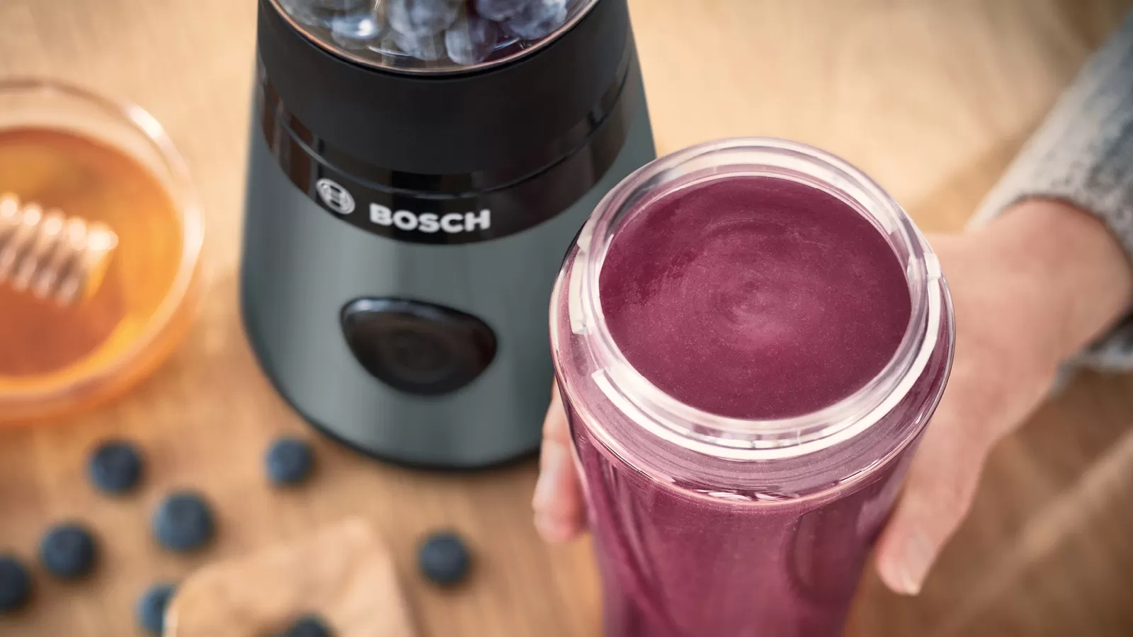 Personal Blender BOSCH MMB2111S VitaPower 450W Zilver