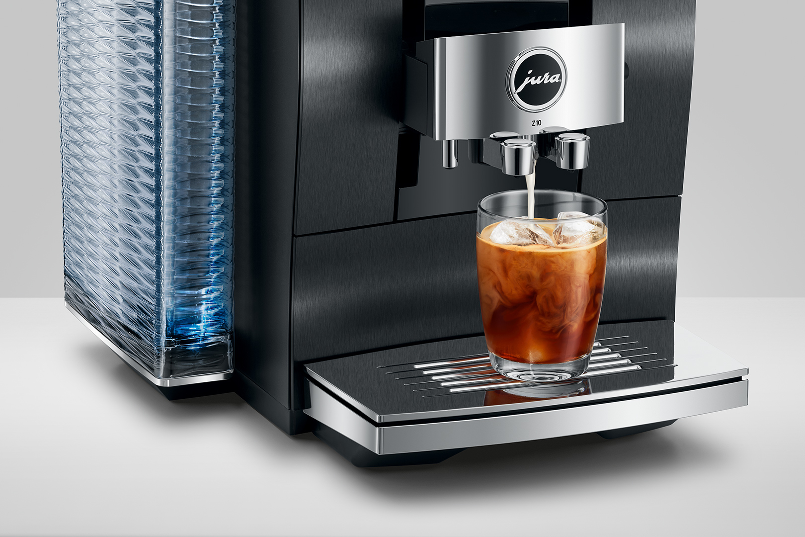 JURA Z10 Aluminium Dark Inox (EA) + Gratis Cool Control 1L