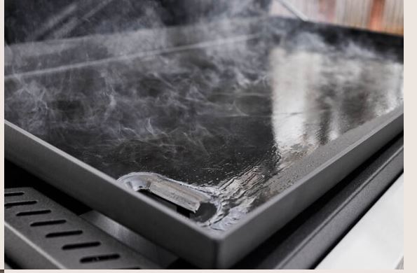 Plancha WEBER 1500239 / 76cm / zwart / met stand