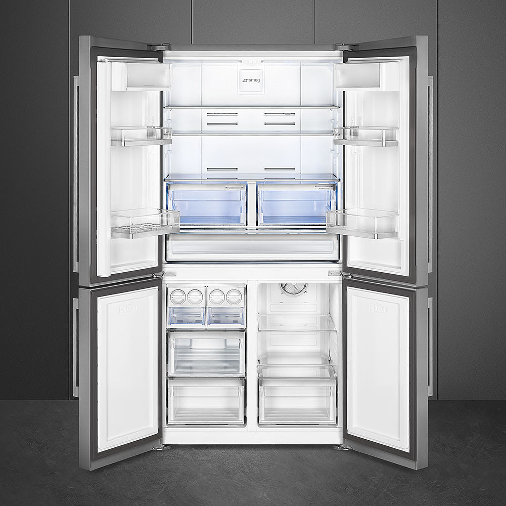 Smeg FQ60X2PE1 frigo américain Pose libre 541 L Acier inoxydable