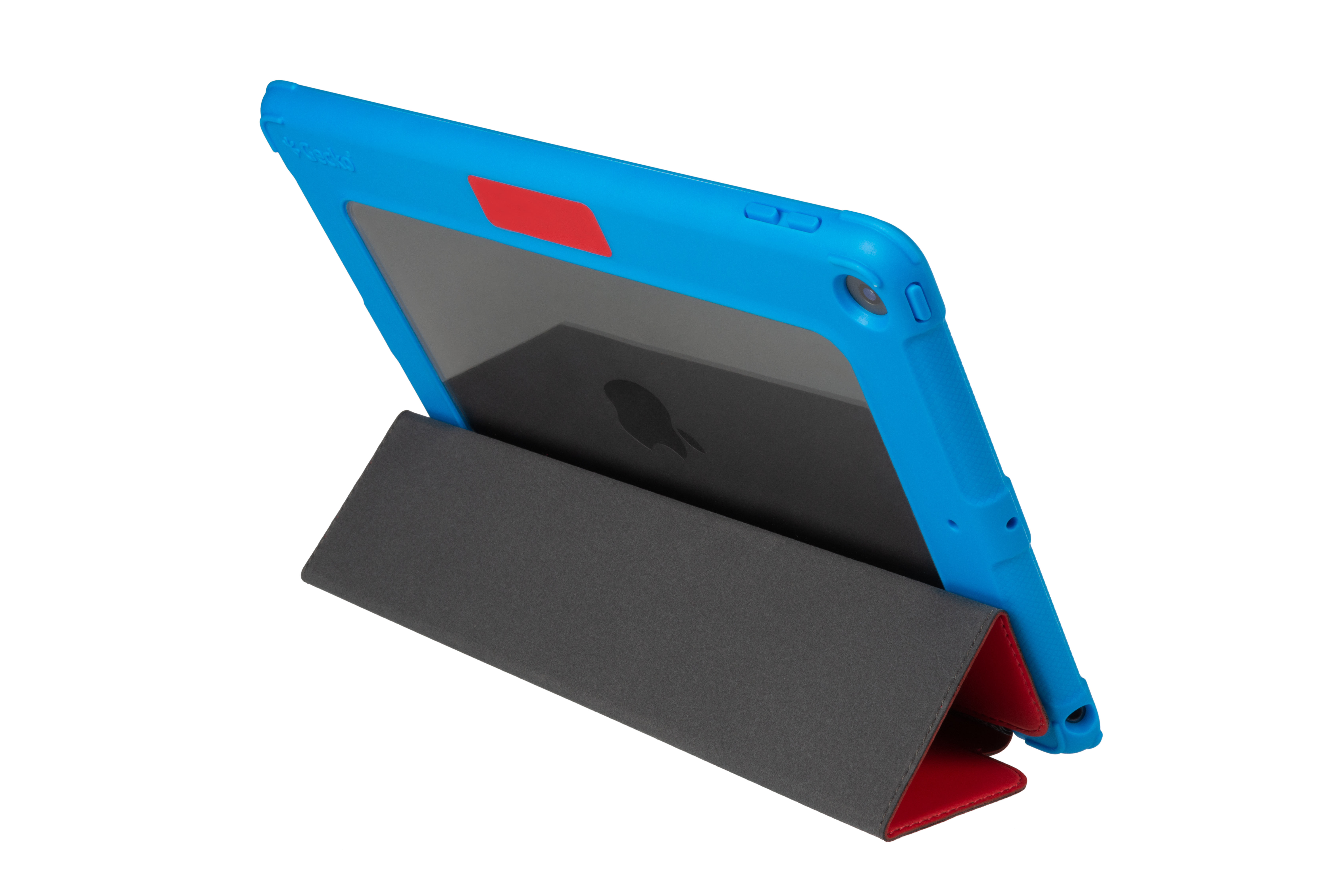 Gecko Super Hero Cover iPad 7/8/9th gen rood/blauw