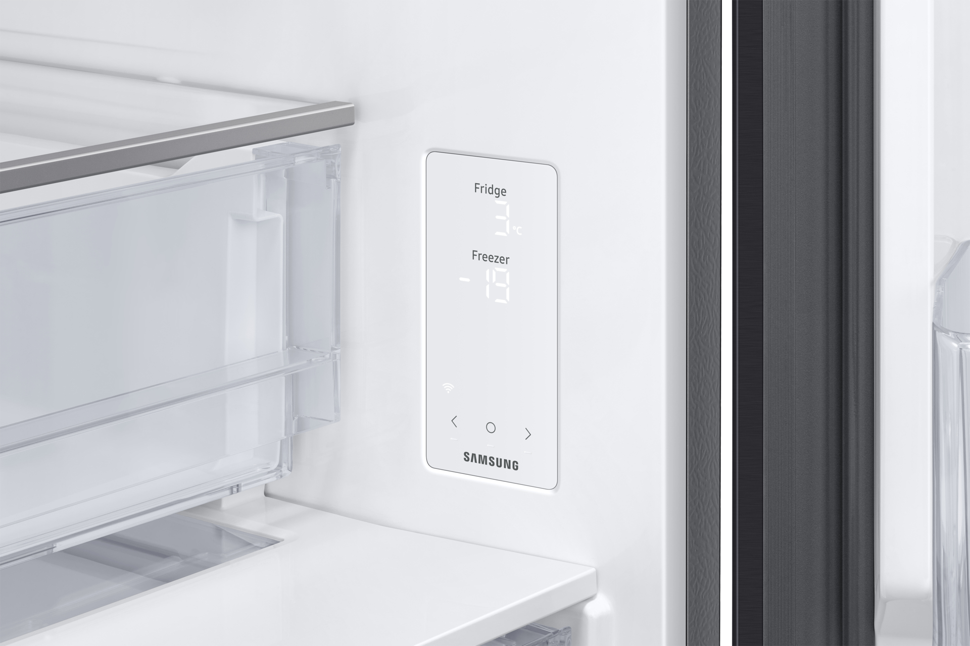 Combi-koelkast SAMSUNG RB53DG706AB1/EF / 203cm / 370L +168L / A / zwart inox