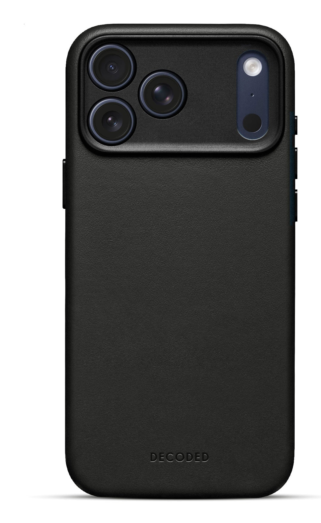 Decoded Leather Backcover Apple iPhone 17 Pro Black
