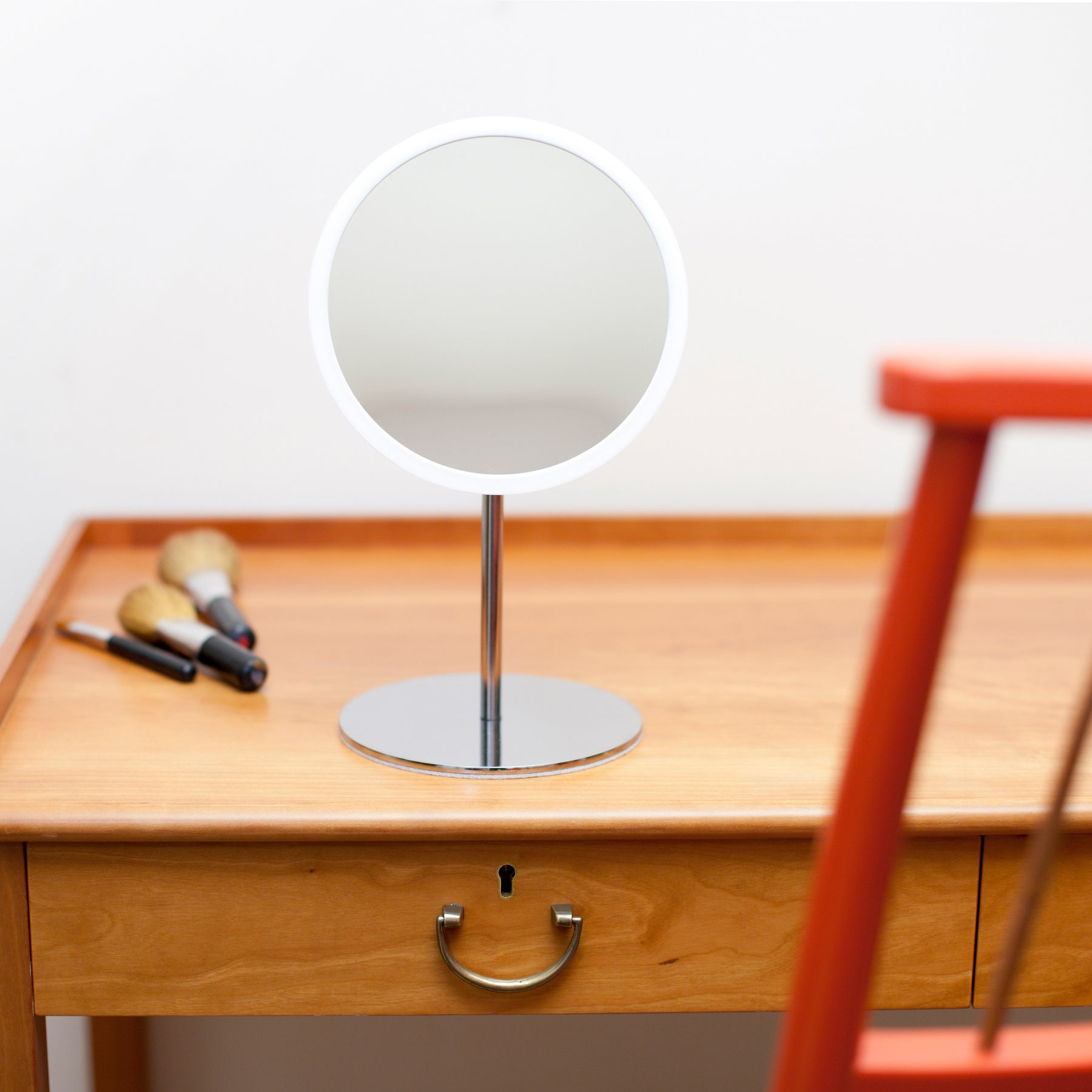 Bosign 263162 make-upspiegel Vrijstaand Rond Wit