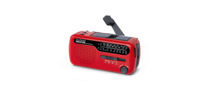 FM/AM radio MUSE MH-07 RED rood