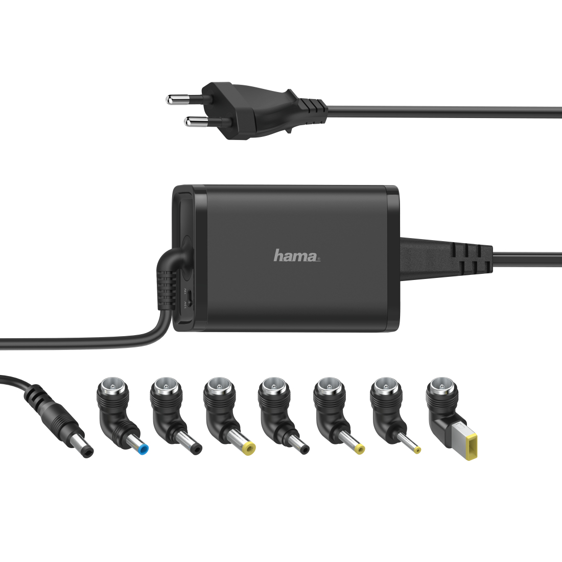 Stroomadap. HAMA 200002 Univers. notebook-adapter 15-19V/65W