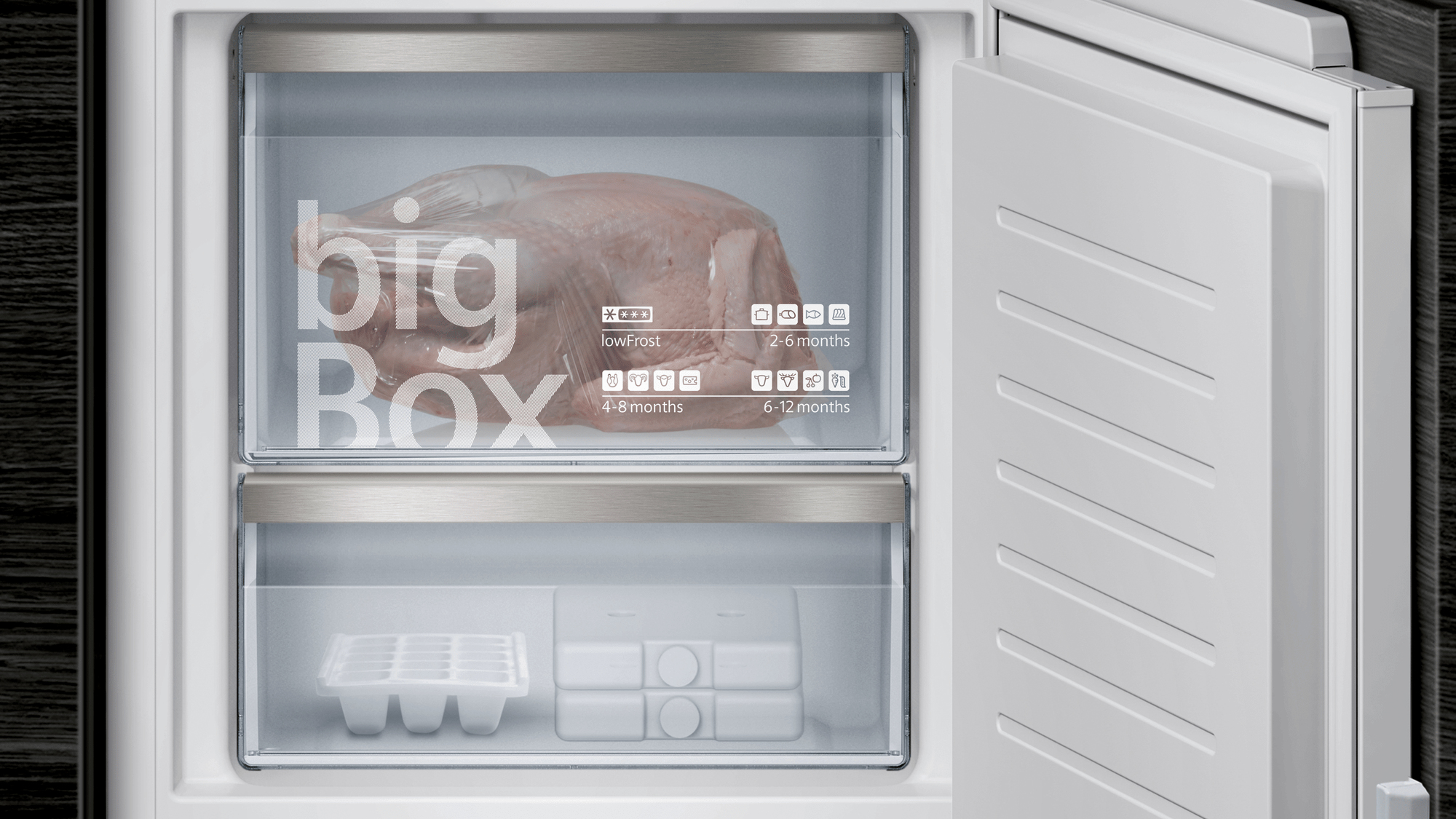 Siemens iQ500 KI77SADE0 réfrigérateur-congélateur Intégré 231 L E Blanc