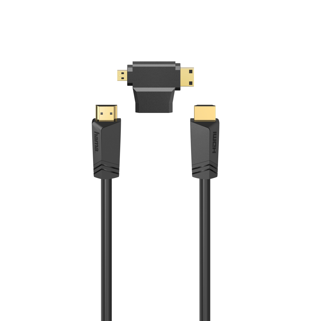 Hama HDMI connection Kit 3-in-1 Micro & Mini HDMI 1,5M