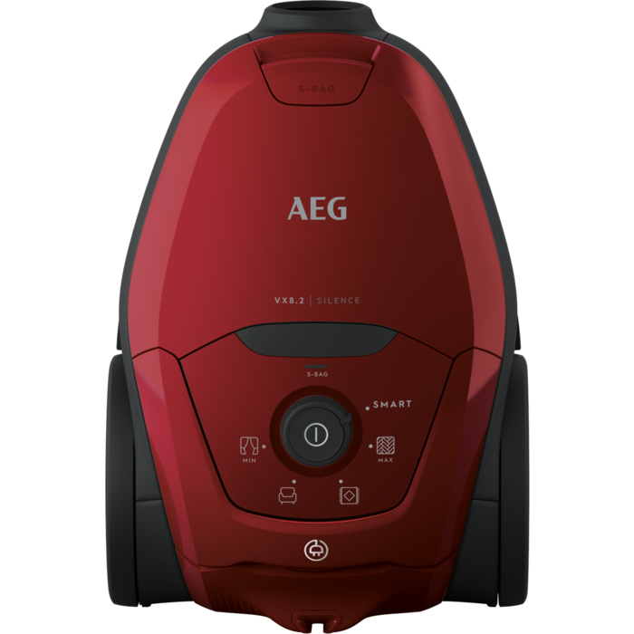 Stofzuiger met zak AEG VX82-1-2CR EcoLine / rood