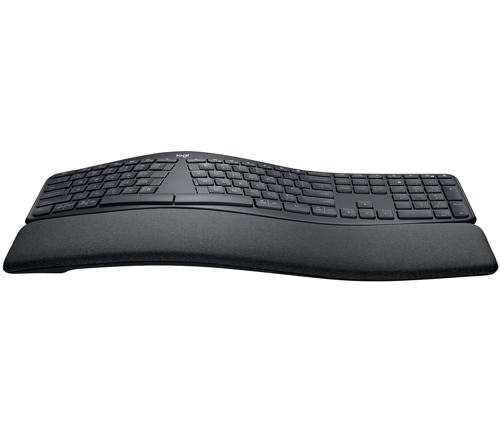 Keyboard Logitech Ergonomisch K860azerty graphite