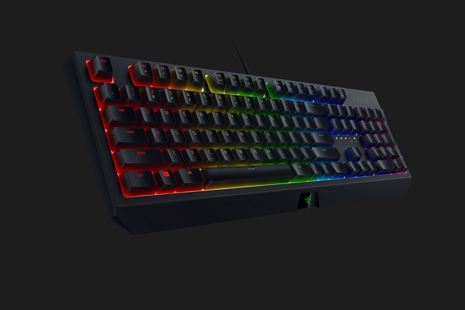 Razer BlackWidow clavier Jouer USB AZERTY Noir