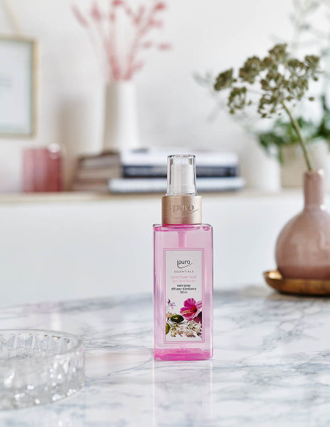 ipuro Flower bowl Luchtverfrisserspray Roze Bergamot, Cederhout, Bloemen, Jasmijn, Lelie, Oranje 120 ml