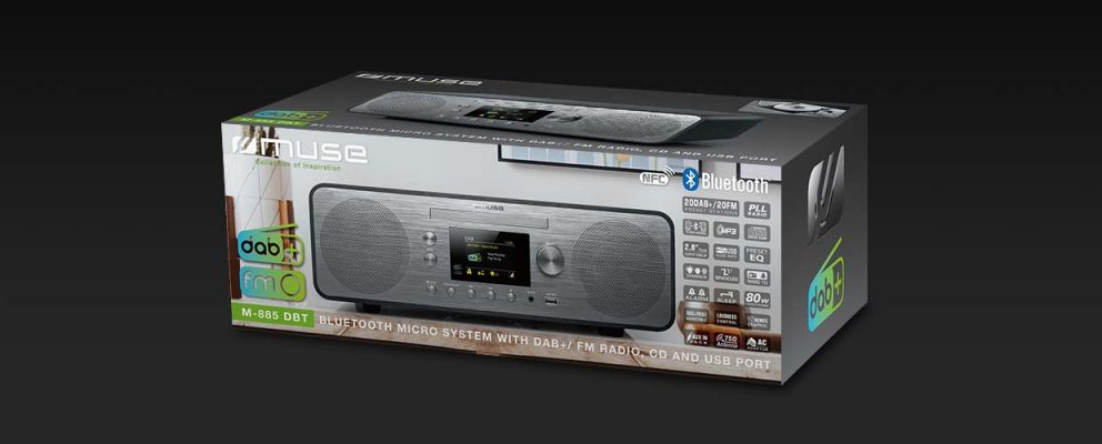 R/CD-speler MUSE M-885 DBT