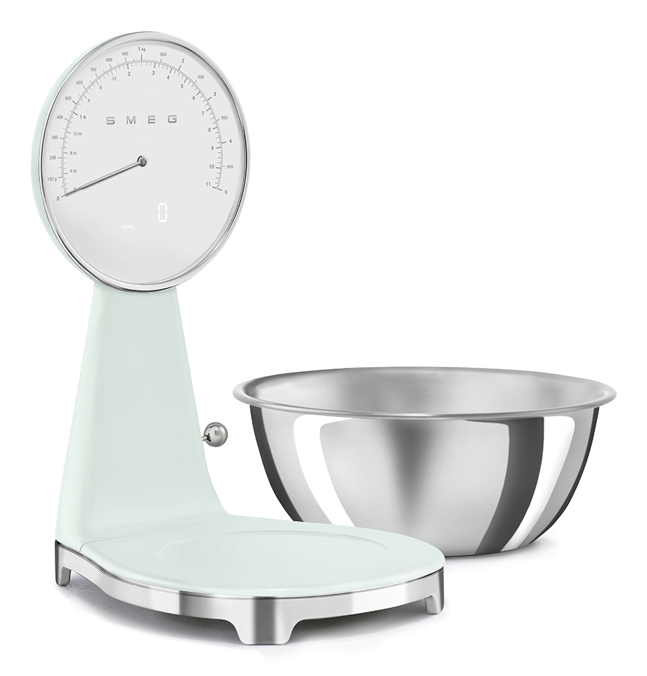 Keukenweegschaal SMEG KSF01PGWW  / pastelgroen