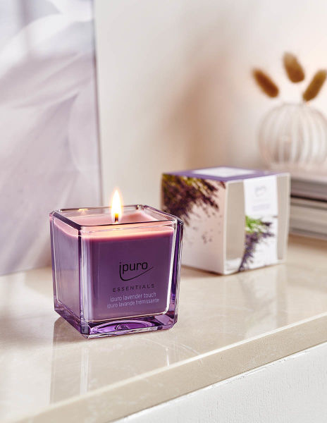 Geurkaars IPURO 26IFC1210 Essential Lavender Touch 125gr