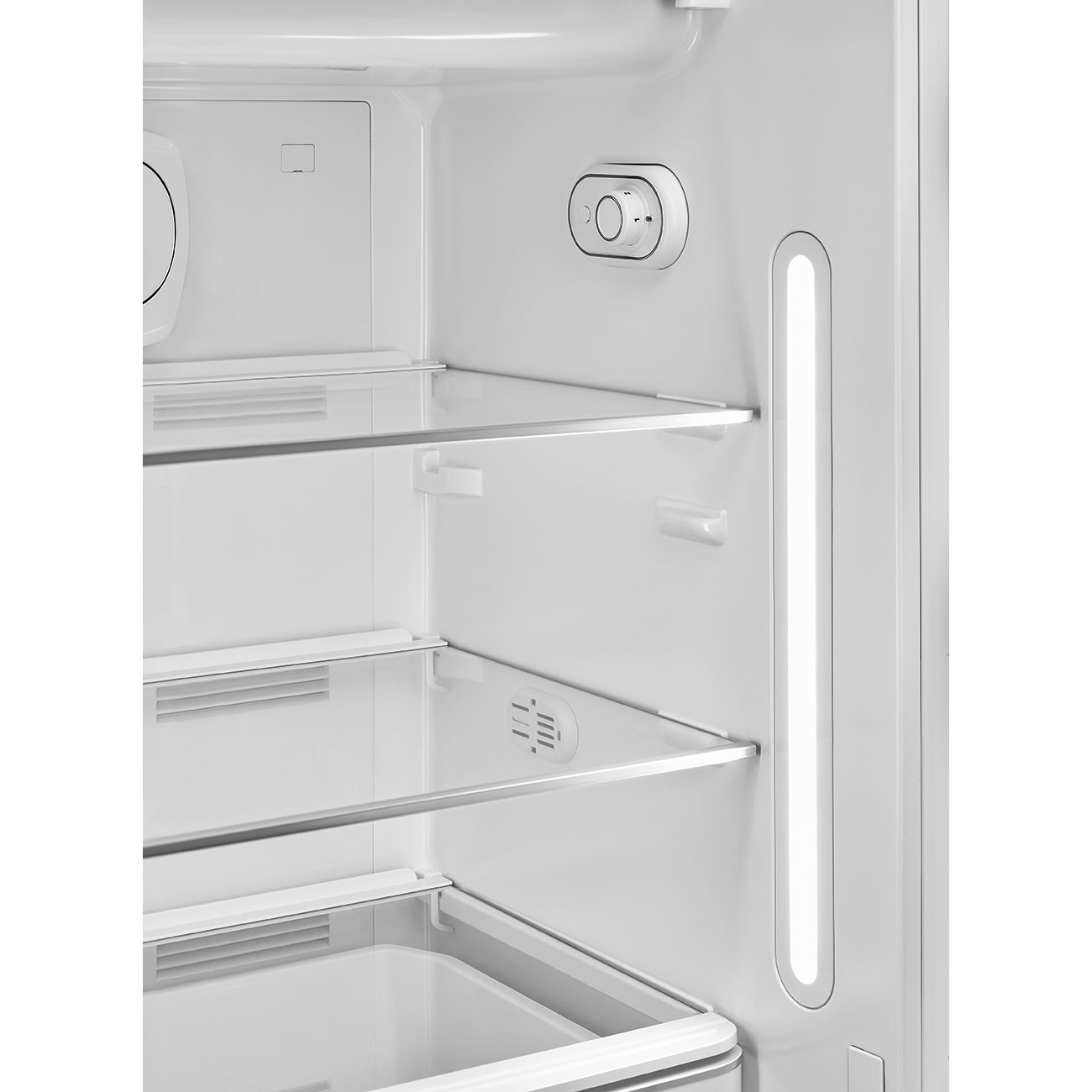 Koelkast SMEG FAB28RBL6 50's Style / C / 244L+26L / 153cm / zwart