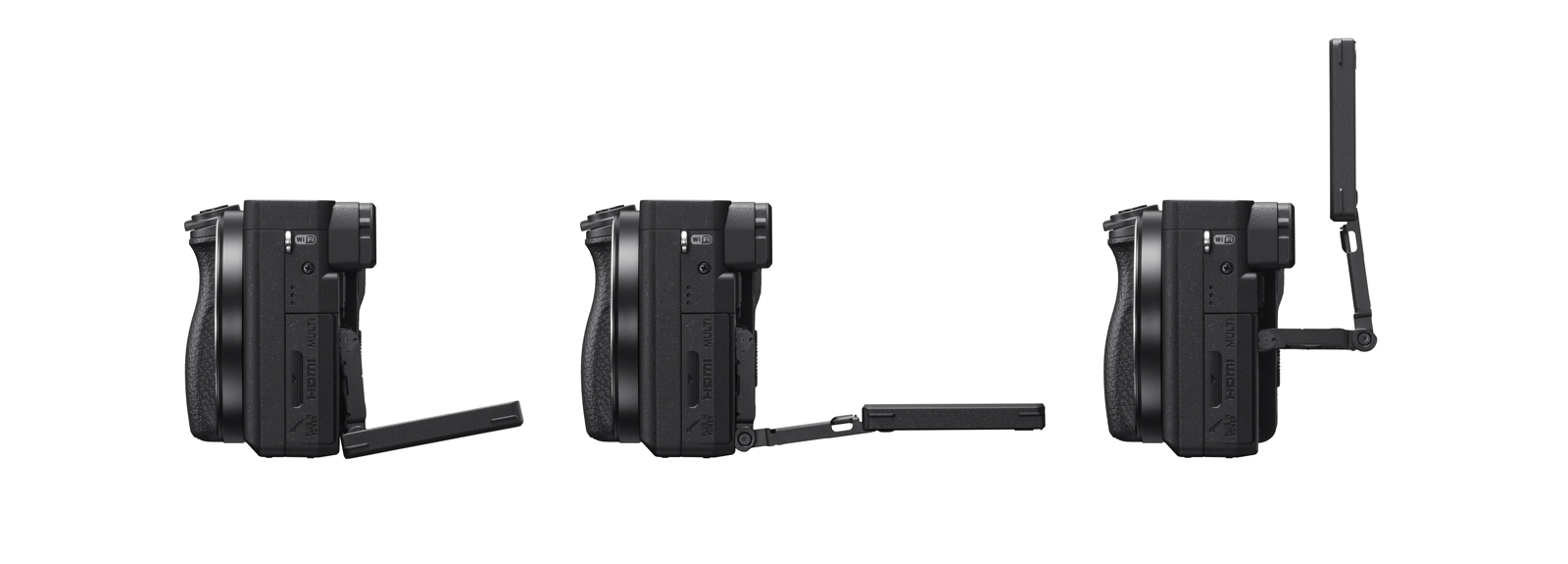 Sony α 6400 + SELP1650 MILC 24,2 MP CMOS 6000 x 4000 pixels Noir