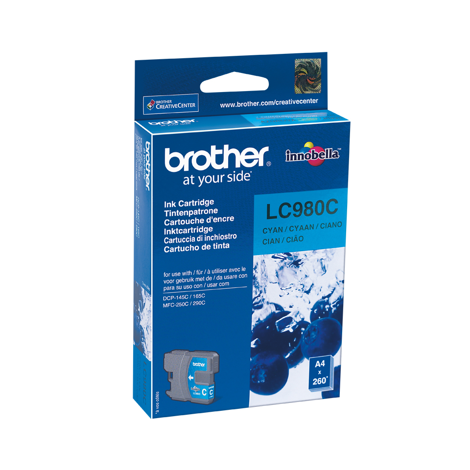 Brother lc980c cartridge