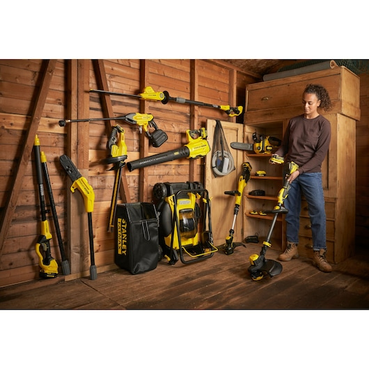 Stanley FATMAX V20 18V 4.0Ah Kettingzaag op steel 20cm 