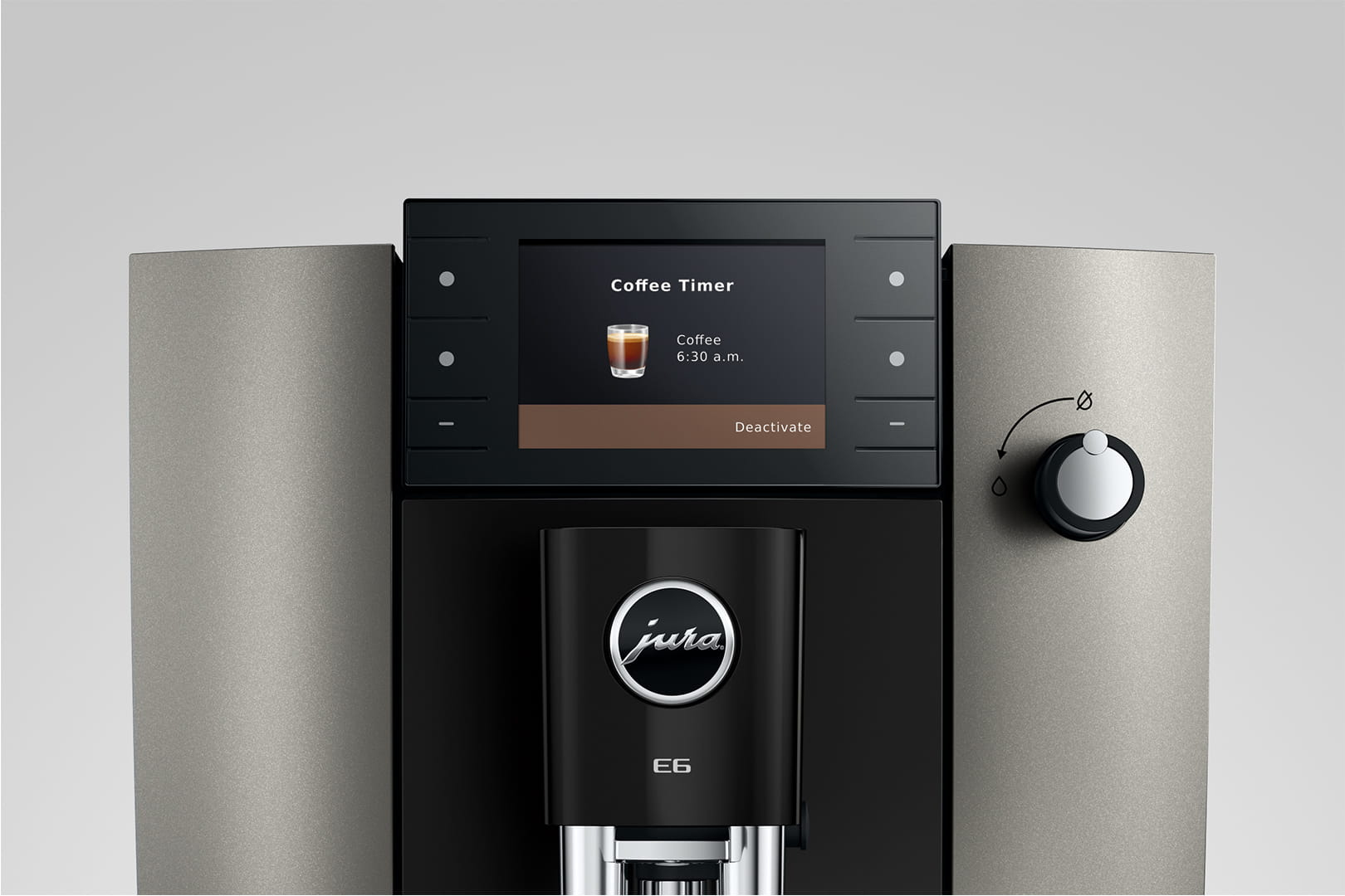 Espresso JURA 15828 E6 / Dark Inox (ED)