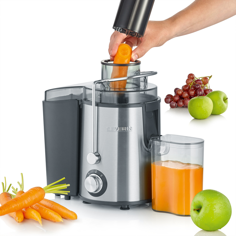 Severin ES 3566 Centrifugeuse 400 W Noir, Acier inoxydable
