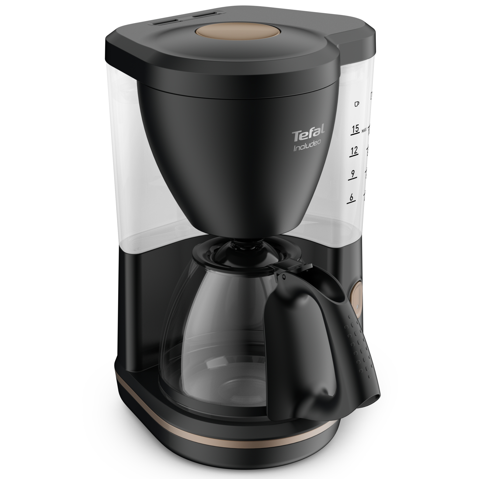 Koffiezet TEFAL CM53381 Includeo / zwart