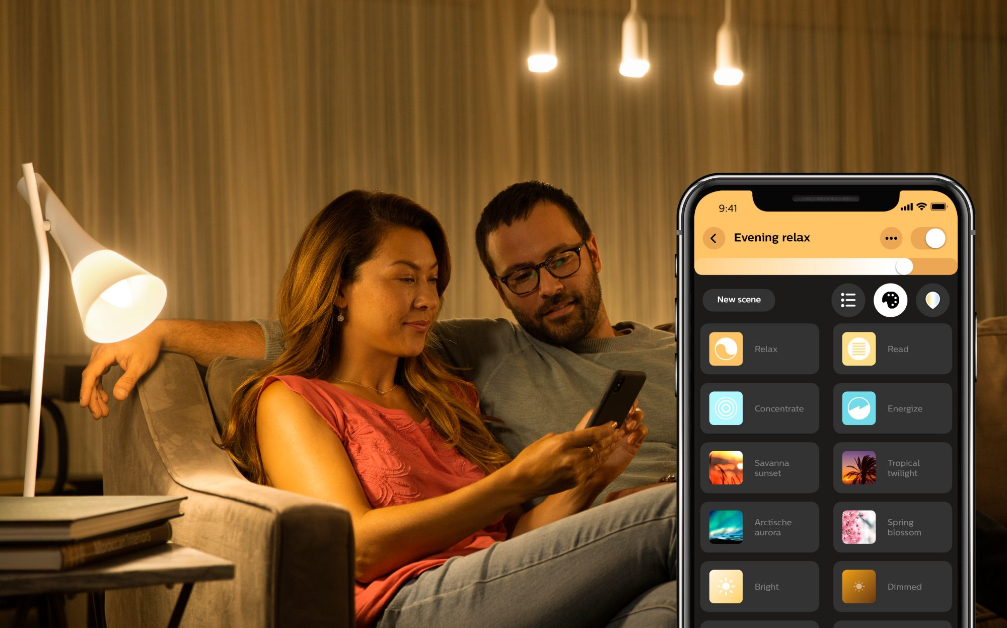 Starterkit PHILIPS HUE White Color Ambiance GU10 x3 + Bridge