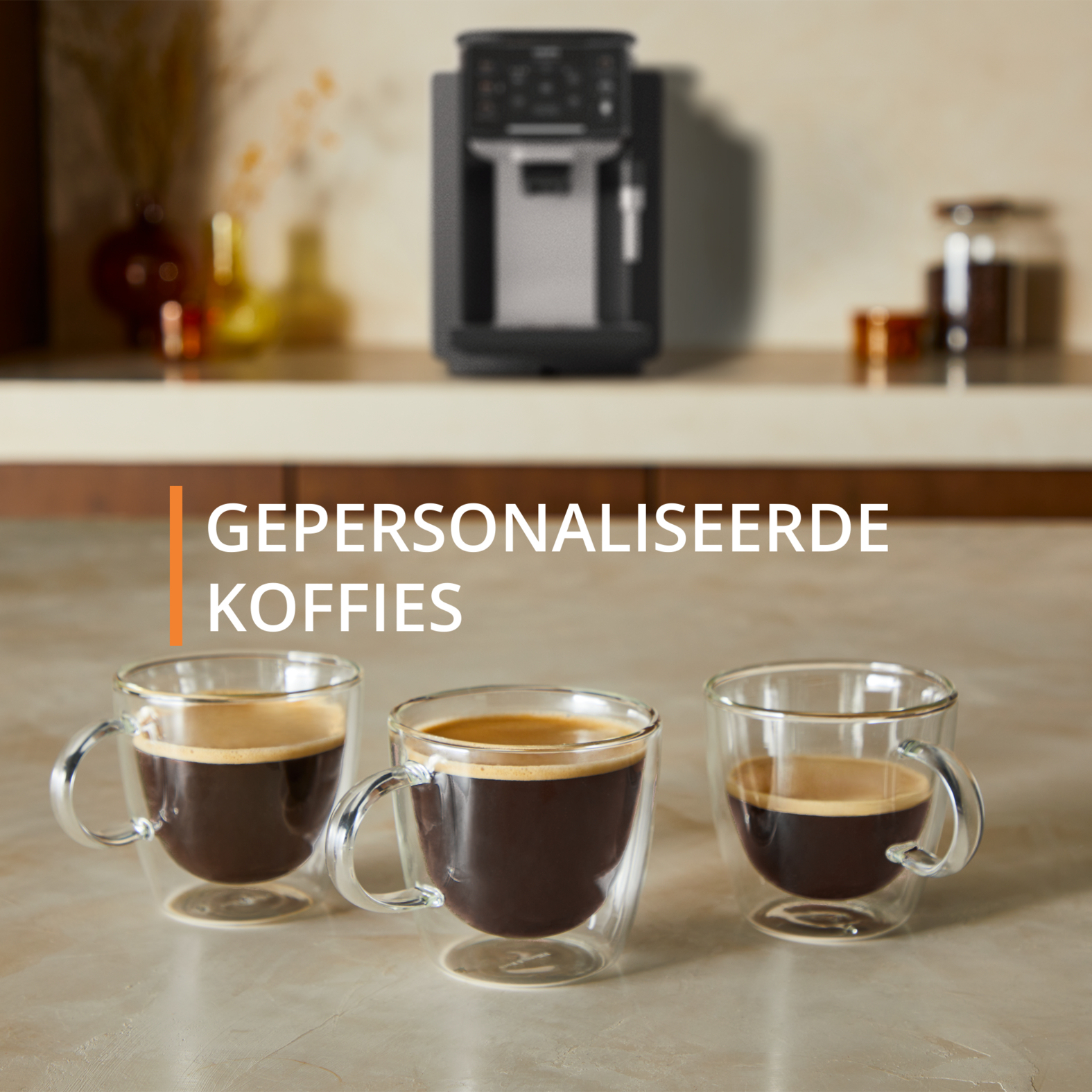 Espressomachine KRUPS EA910A10 Sensation / zwart