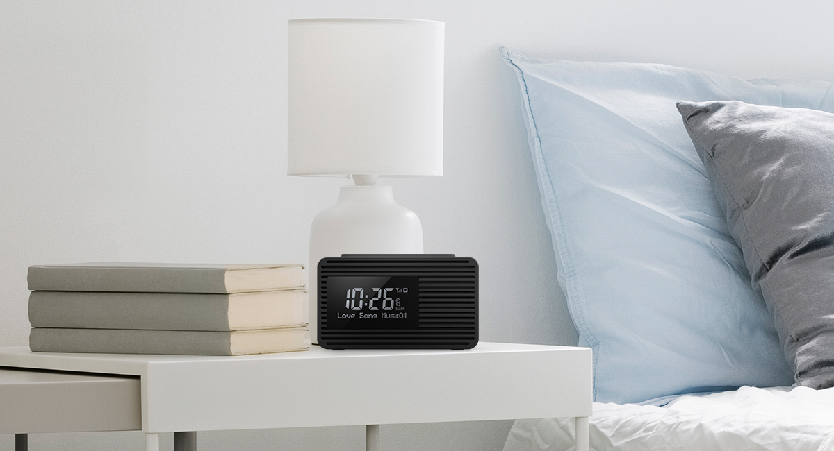 Panasonic radio reveil rcd8egk noir dab
