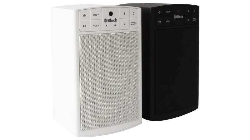 Block network speaker block a white
