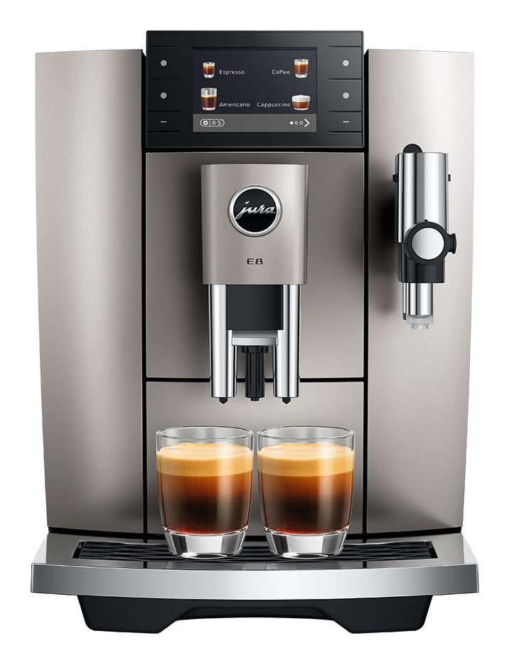 Jura E8 MIDNIGHT SILVER 15712