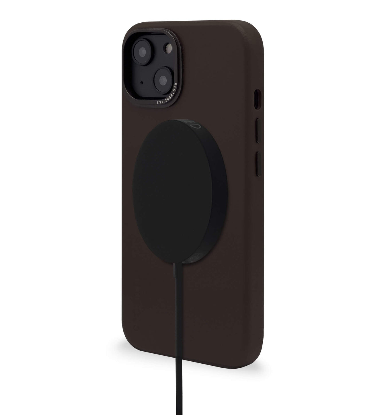 Tas DECODED Leather Backcover iPhone 14 Plus Brown