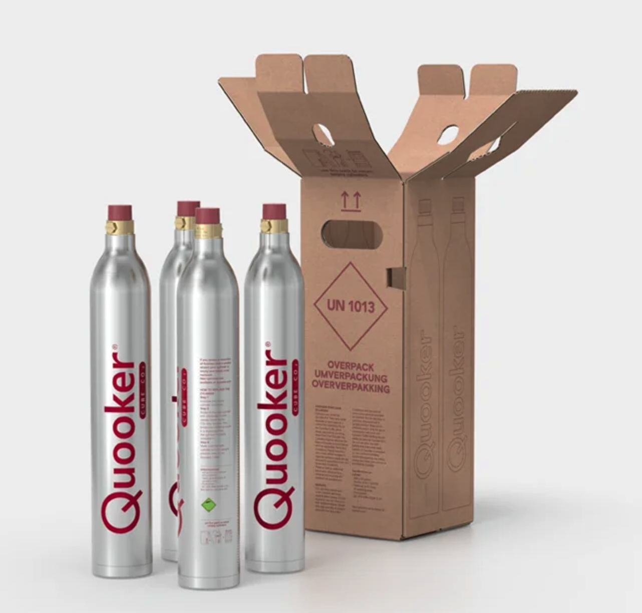 Quooker C02 cilinders 4x