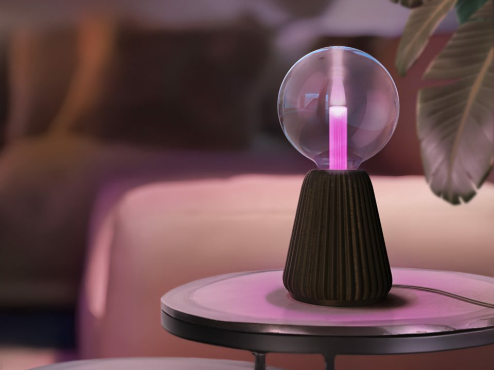 Lamp PHILIPS HUE White Color Ambiance E27 G125