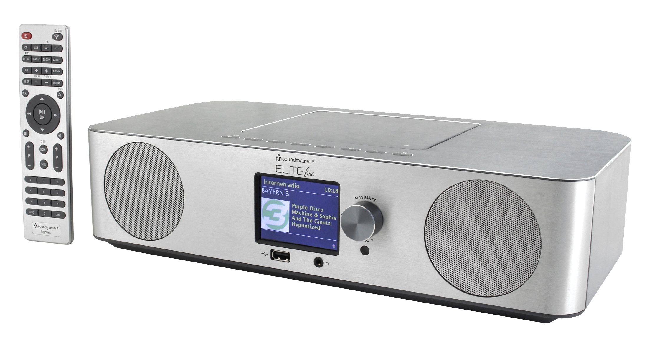 R/CD-speler SOUNDMASTER ICD2060SI EliteLine