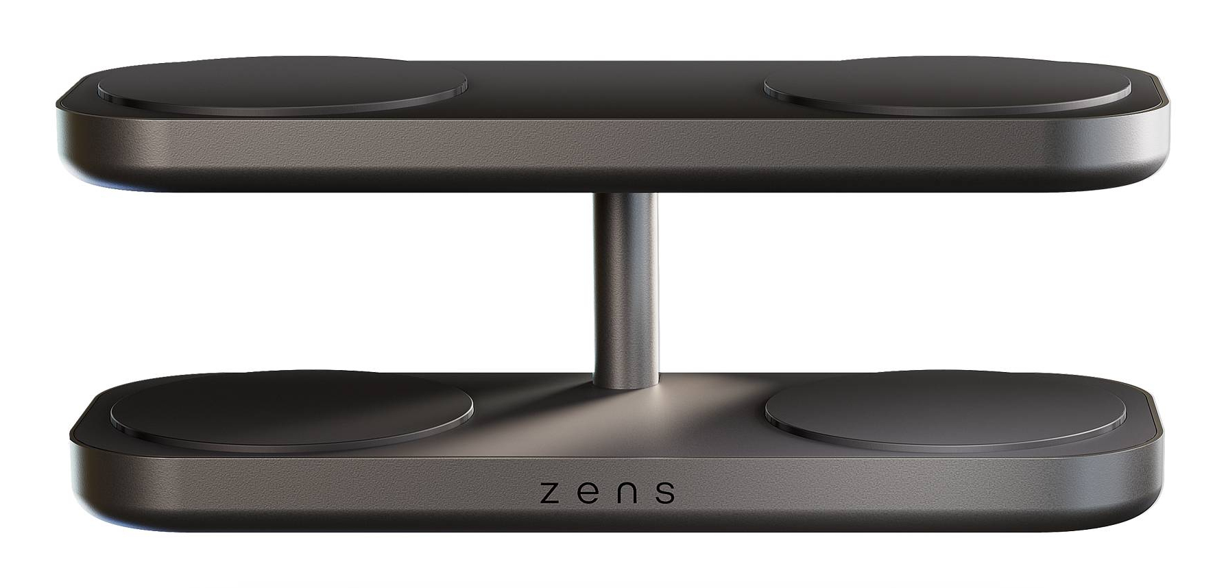 ZENS ZEQC01B/00 oplader voor mobiele apparatuur Hoofdtelefoons, Smartphone, Smartwatch Zwart AC Draadloos opladen Snel opladen Binnen