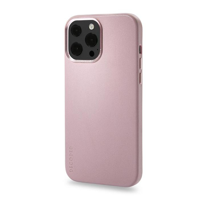 Tas DECODED Leather Backcover iPhone 13 Pro powder pink