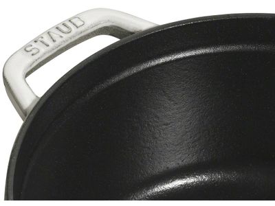 Staub cocotte rond 28 cm white truffle