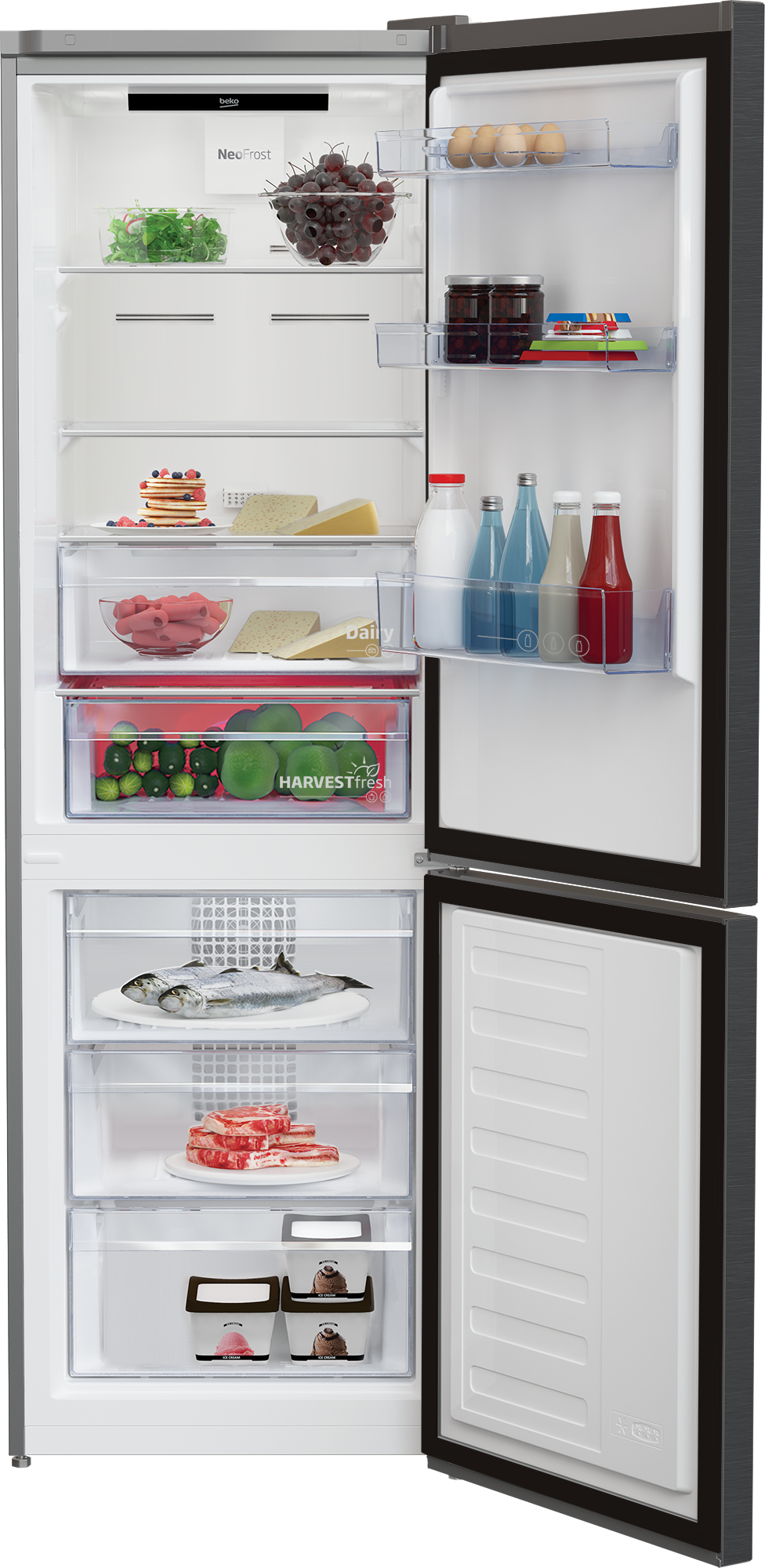 BEKO FRIGO CONGELATEUR RCNE366E70ZXBRN