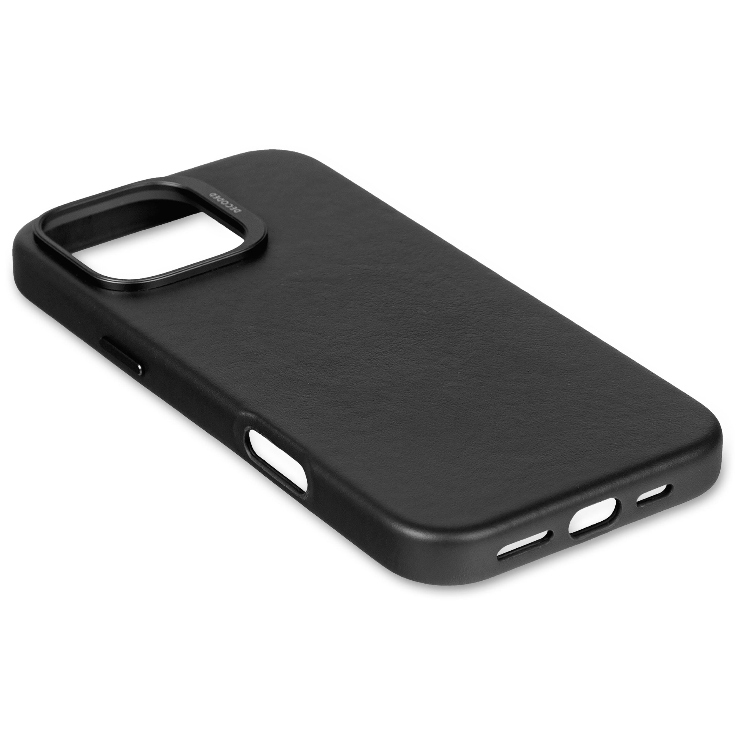 Decoded Leather Backcover Apple iPhone 16 Pro Max Black