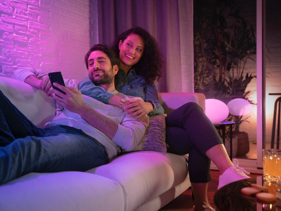 Lamp PHILIPS HUE White Color Ambiance GU10 1x