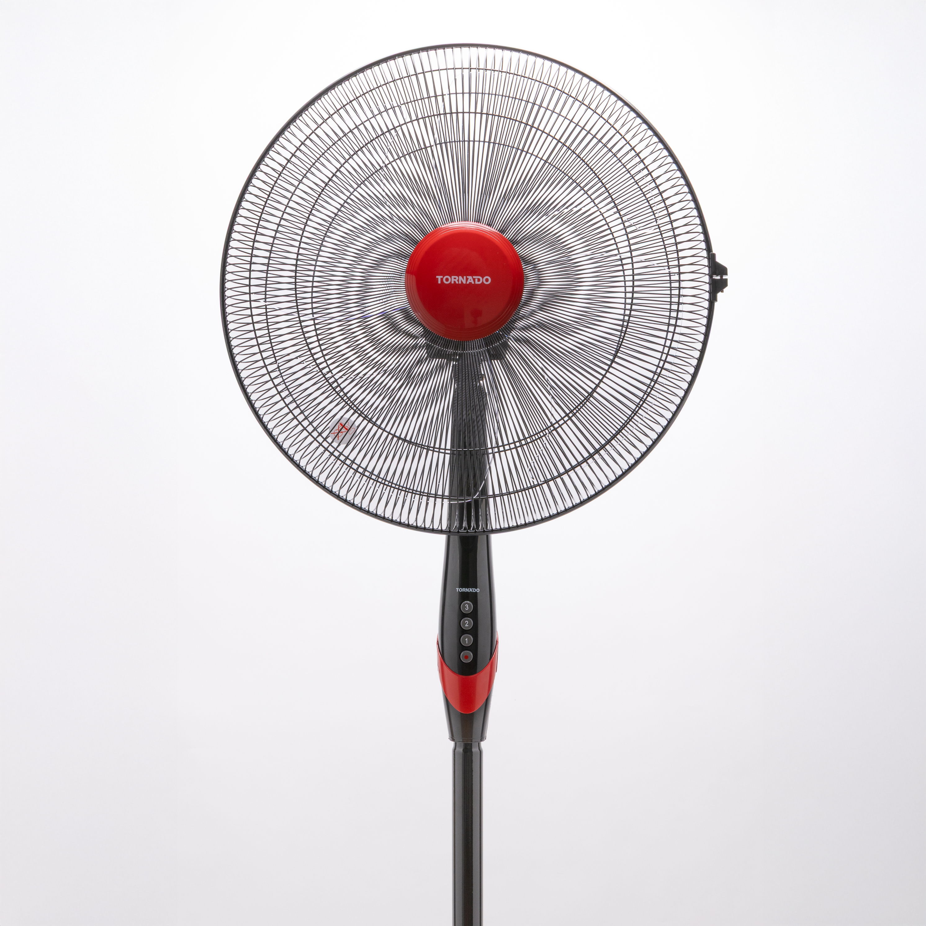 TORNADO TSF-18XW ventilateur Noir, Rouge