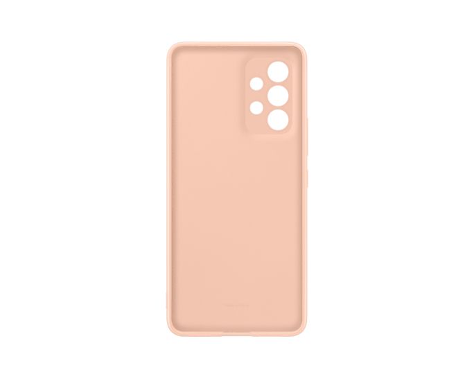 Cover Samsung Silicone Cover A53 5G Peach