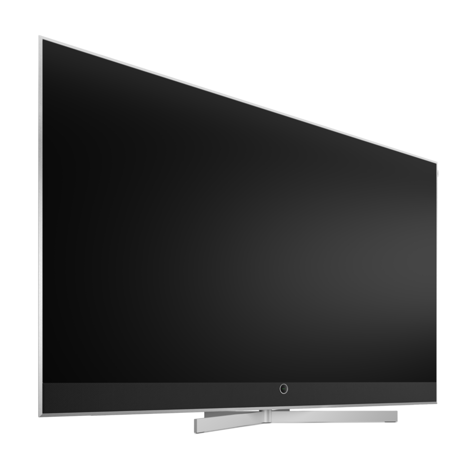 OLED TV LOEWE stellar 83 dr+ zwart aluminium/mat aluminium + muurbeugel