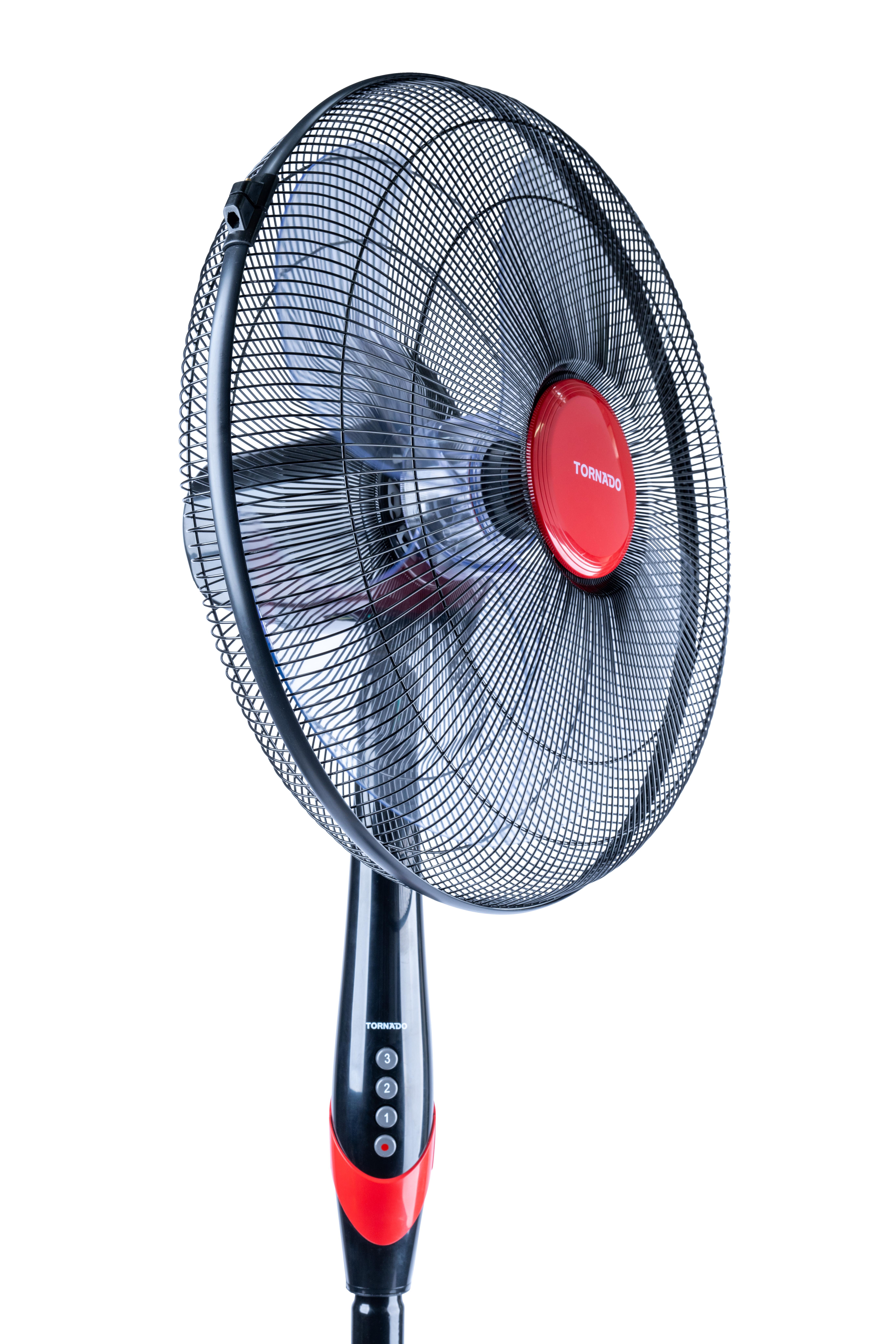 TORNADO TSF-18XW ventilateur Noir, Rouge