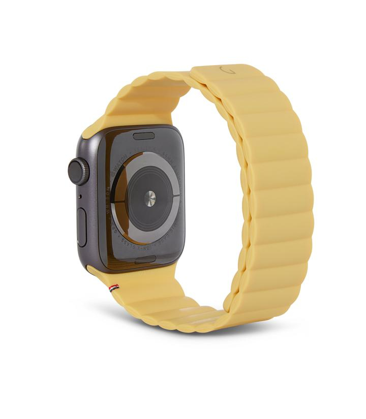 Decoded Apple watch 44mm/42mm, silicone magnetic traction strap, tuscan sun